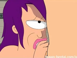 Futurama Hentai – Shower threesome