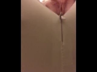 Zentai and fucked in prosthesis(fake/silicon) vagina