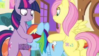 My Little Pony Twilight, Fluttershy, Rainbow Dash XXX Game