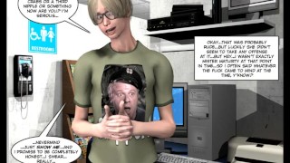 3D Comic: Raymond. Behind The Green Door. Episodes 5-6